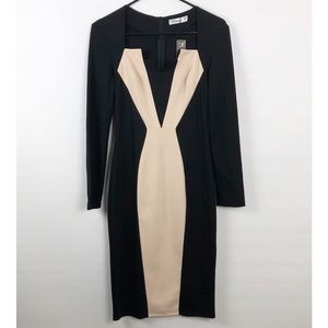 Vfemage Women Elegant Optical Illusion Dress SizeS